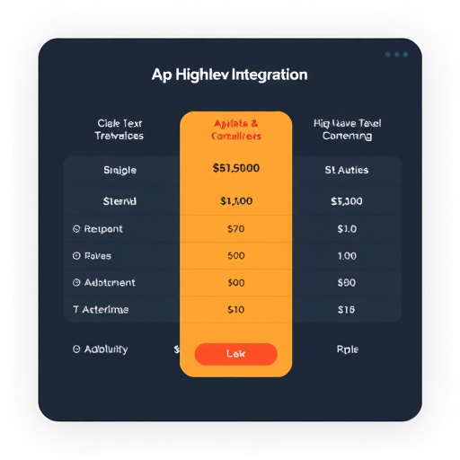gohighlevel integration api pricing