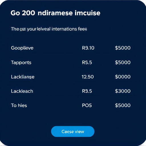 gohighlevel international fees