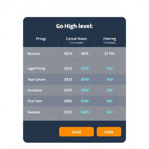 gohighlevel legal pricing