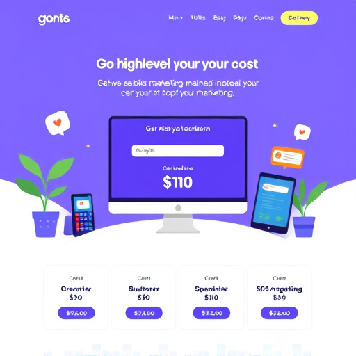 gohighlevel marketing platform cost