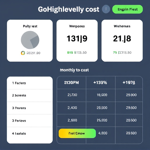 gohighlevel monthly cost