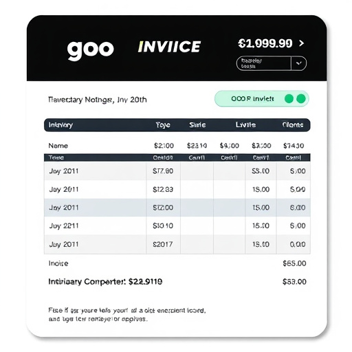 gohighlevel monthly invoice