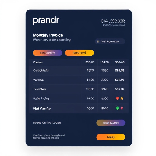 gohighlevel monthly invoice