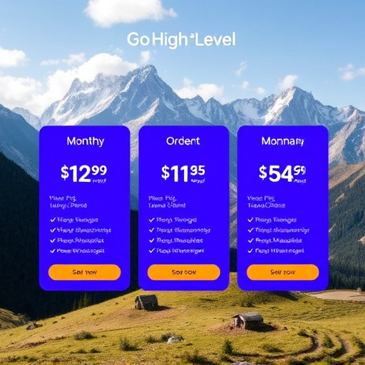 gohighlevel monthly pricing