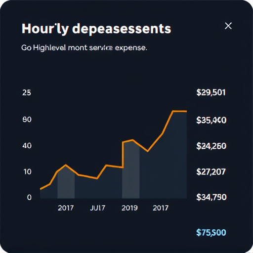 gohighlevel monthly service expense