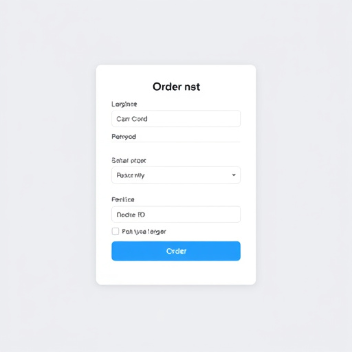 gohighlevel order form design