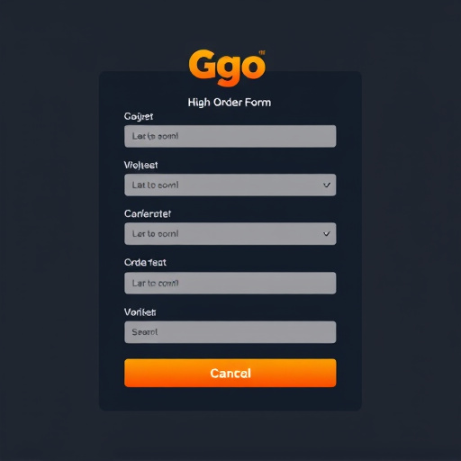 gohighlevel order form design