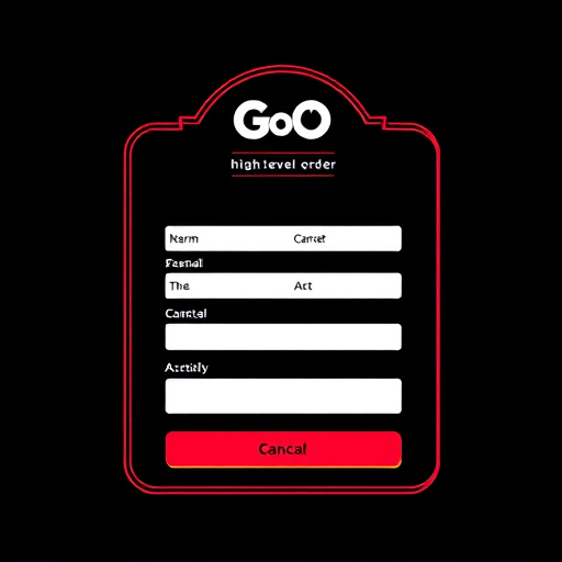 gohighlevel order form design