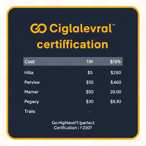 gohighlevel partner certification cost