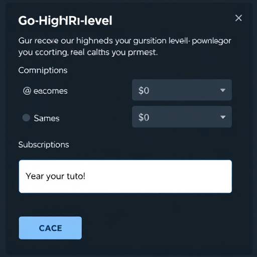 gohighlevel permissions subscription cost
