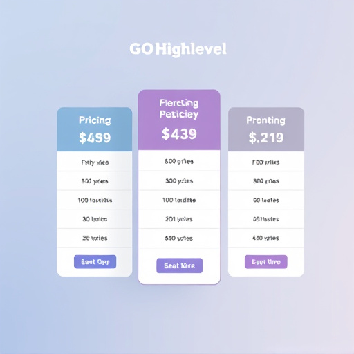 gohighlevel platform pricing