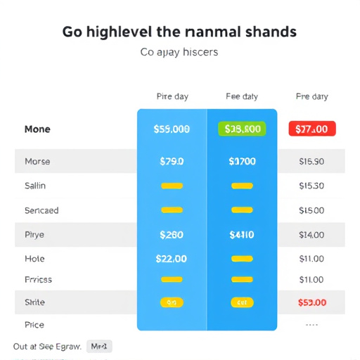 gohighlevel price comparisons