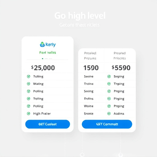 gohighlevel pricing