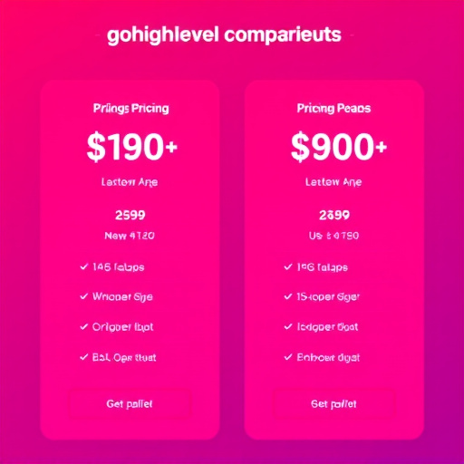 gohighlevel pricing comparison