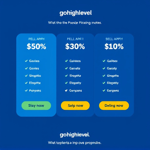 gohighlevel pricing details