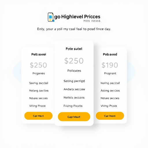 gohighlevel pricing model