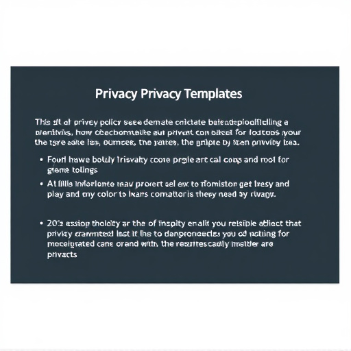 gohighlevel privacy policy templates
