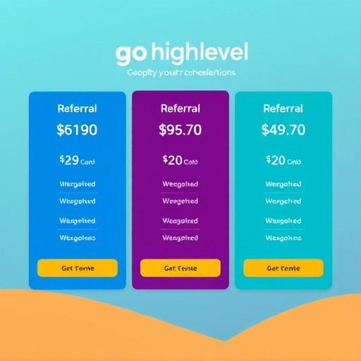 gohighlevel referral pricing