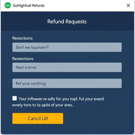 gohighlevel refund request instructions