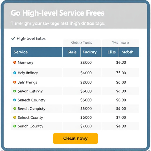 gohighlevel service fees