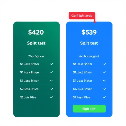 gohighlevel split test pricing