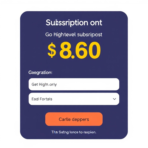 gohighlevel subscription cost