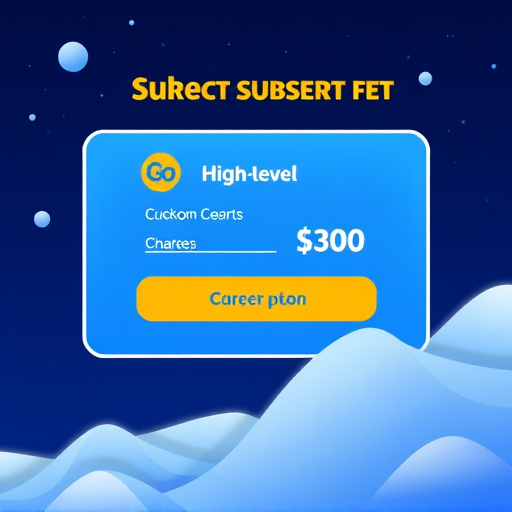 gohighlevel subscription fee