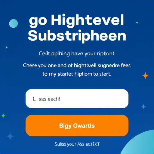 gohighlevel subscription offer