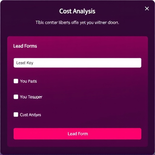 gohighlevel tiktok lead forms cost analysis
