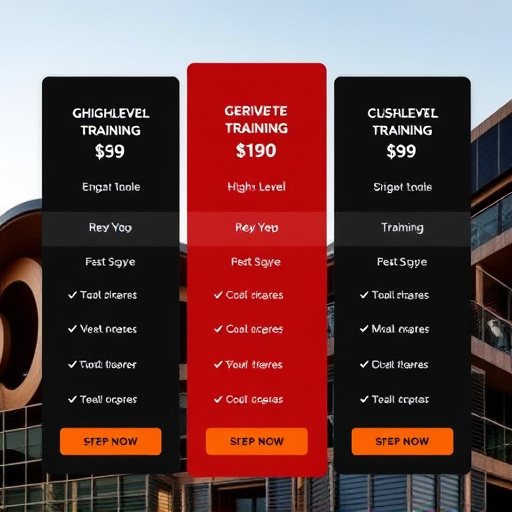 gohighlevel training pricing