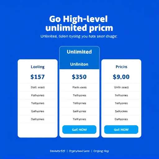 gohighlevel unlimited plan pricing