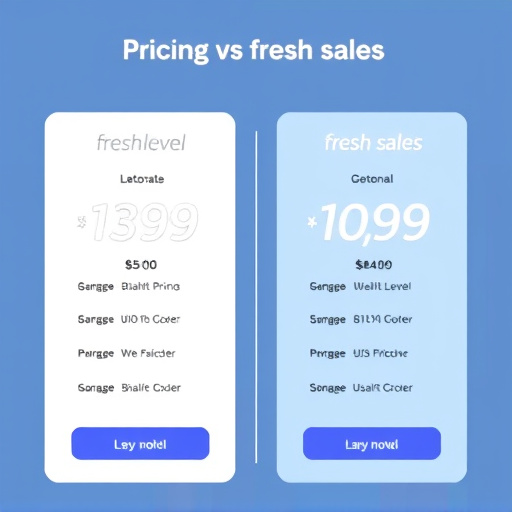 gohighlevel vs freshsales pricing
