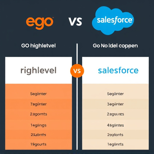 gohighlevel vs salesforce comparison