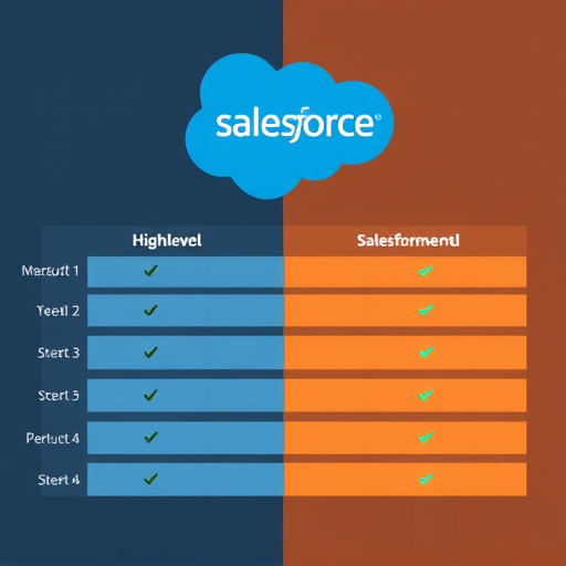 gohighlevel vs salesforce comparison