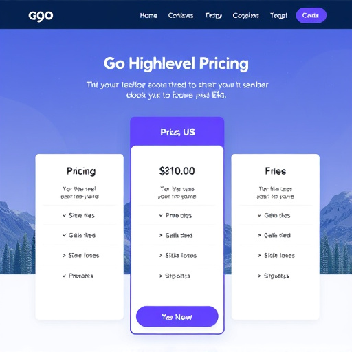 gohighlevel website pricing tool