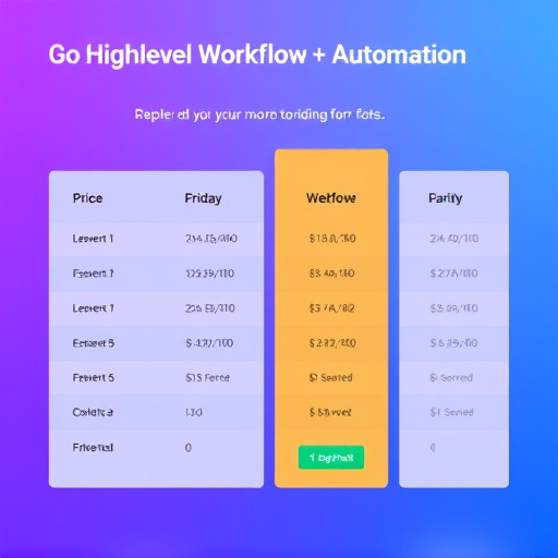 gohighlevel workflow automation pricing