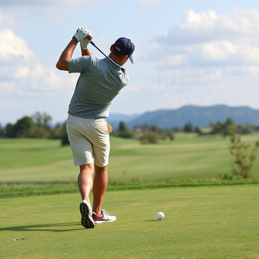 golfing
