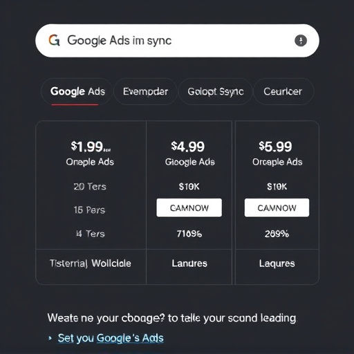 google ads sync pricing