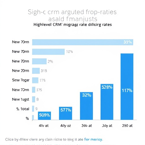 highlevel crm migration rates