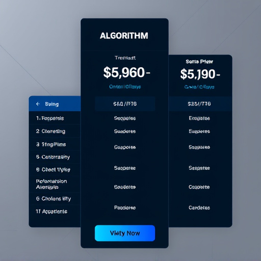 highlevel custom algorithm pricing