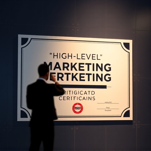 highlevel marketing certification