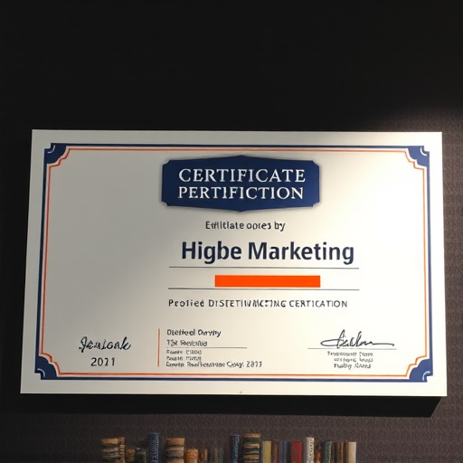 highlevel marketing certification