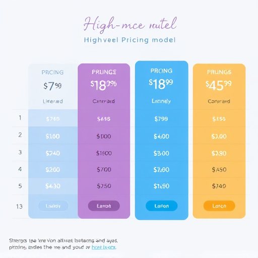 highlevel pricing model