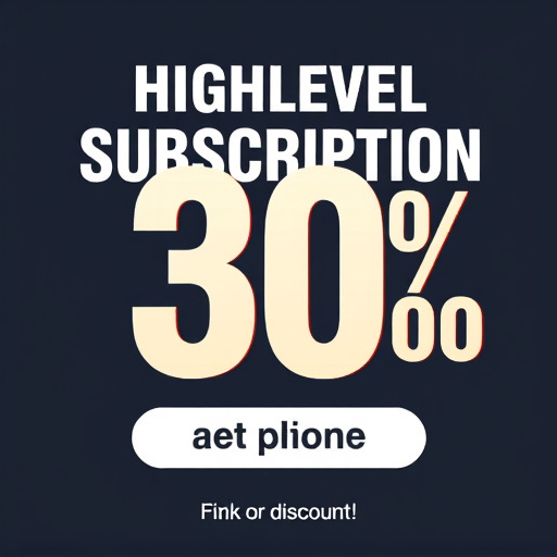 highlevel subscription discount