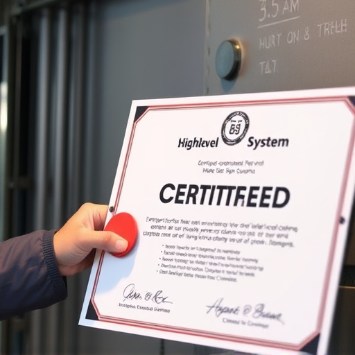 highlevel system certification