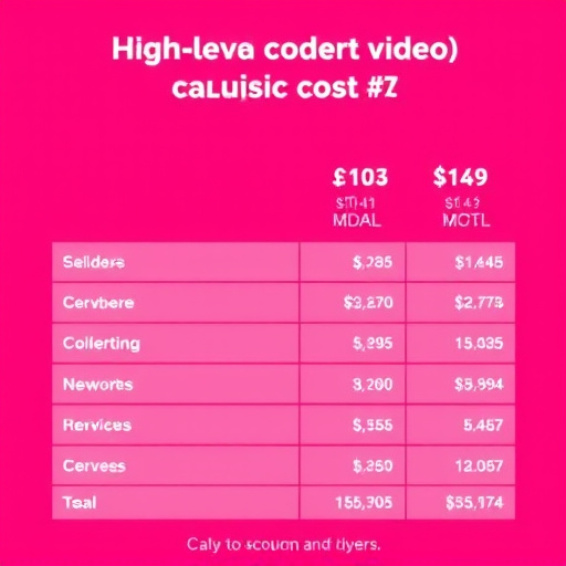 highlevel video conversion cost