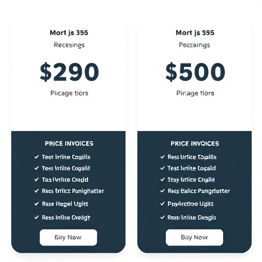 invoice processing pricing
