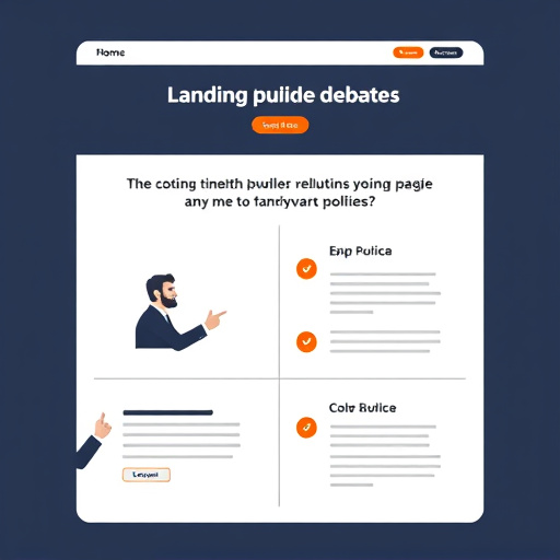 landing page builder debate
