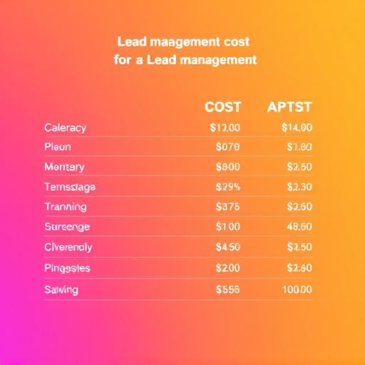 lead management platform cost