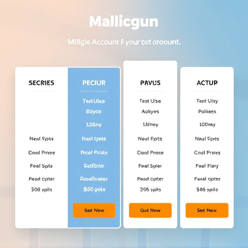 mailgun account pricing